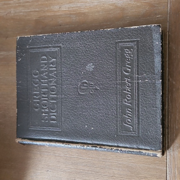 John Robert Gregg Other - OLD, 1930, Vintage Book, "GREGG Shorthand Dictionary" Book